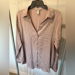 H&M Soft Pink Blouse